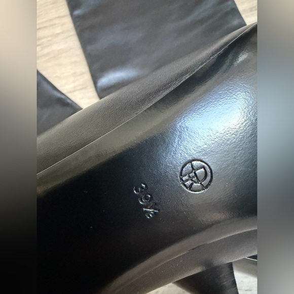 The Row Bourgeoise Leather Knee-High Boots - Picture 3 of 9